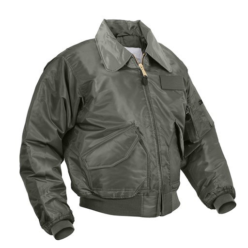 [RX1-14-03440] Ultra Force Black Cwu-45P Flight Jacket - Extra Large