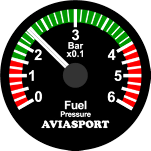 [RX1-15-08626] Rotax 912 IM-563 2 Fuel Pressure 0-6 Bar Kit