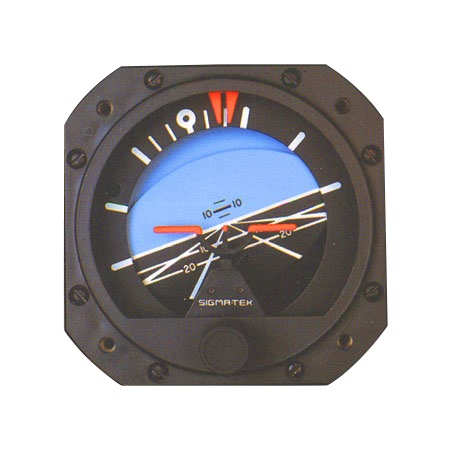 [RX1-5000B-46] Sigma-Tek 3-1/8 Attitude Vac Gyro 5000B 46 Inclinometer