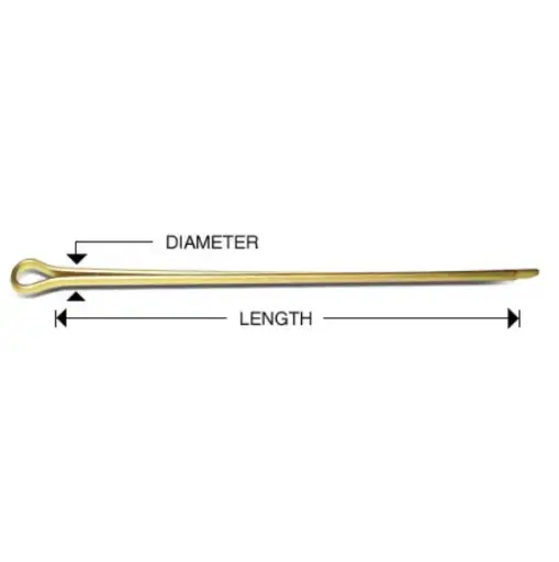[RX1-MS24665-132] Cotter Pin AN380-2-2