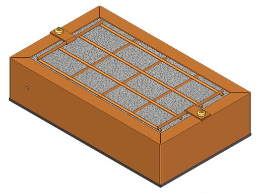 [RX1-08-13193] Brackett Aero 6202 Grill For BA-6210