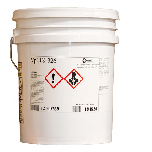 [RX1-09-04693] Cortec VpCI-326 Rust Inhibitor 5 Gallon Pail