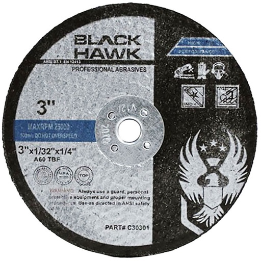 [RX1-09-05685] Cut Off Wheels Cutting Disc 3 X 1/32 X 1/4