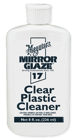 [RX1-09-23500] MEGUIARS CLEAR PLSTC CLNR 8OZ.