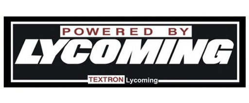 [RX1-09-43748] Powered By Lycoming Decal Color