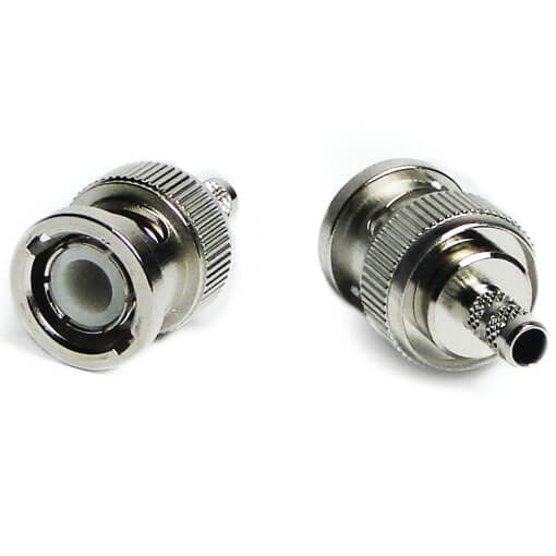 [RX1-11-01802] Amphenol BNC Male Crimp Connector For Rg 400 142 (112514)