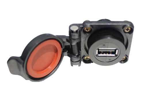 [RX1-11-10696] Lonestar Ms-USB Panel Receptacle