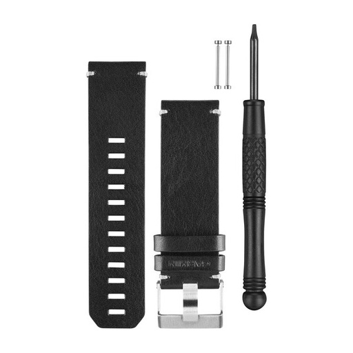 [RX1-11-14409] Garmin D2 Bravo Premium Leather Replacement Band Black