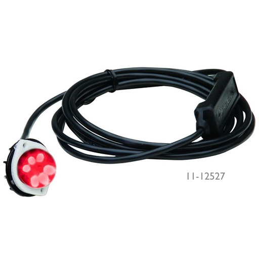 [RX1-11-15417] Whelen Side Emitter Red 86LED Multi-Optic Vertex