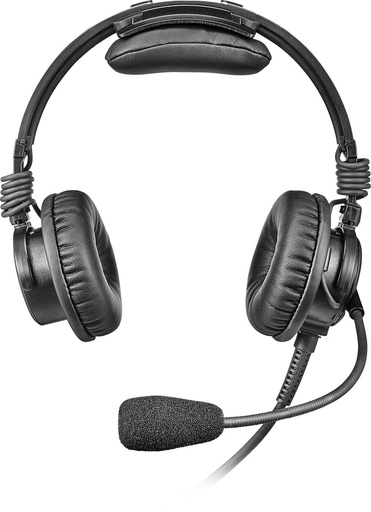 [RX1-11-18323] Telex Airman 8+ Double Side ANR Headset Airbus XlR5 600Ohm