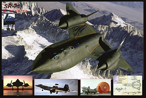 [RX1-13-08523] Sr-71 Blackbird Poster