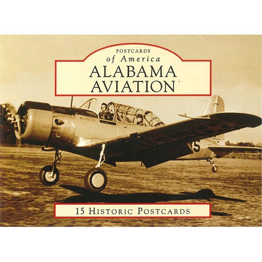 [RX1-13-21127] Alabama Aviation 15 Pc Postcards