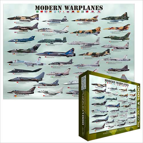 [RX1-14-00980] Modern Warplanes Puzzle