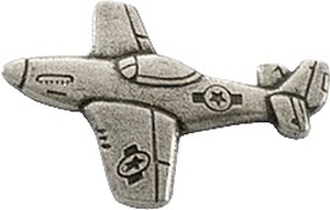 [RX1-14-01820] P-51 Mustang Tackette Silver Ox