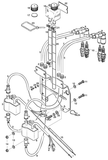 [RX1-15-01702] ROTAX 860-425 RUBBER SPACER