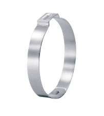 [RX1-15-08420] Oetiker 155 Stainless Steel Clamp 19.8MM Mechanical Interlock 1Ear