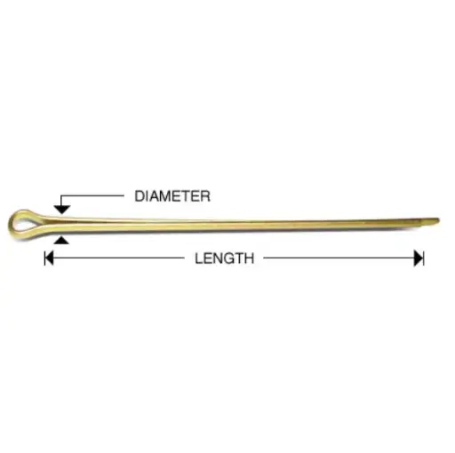 [RX1-MS24665-138] Cotter Pin AN380-2-5