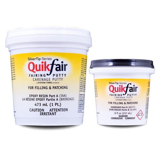 [RX1-01-00404] Quik Fair Epoxy Putty 24 Oz