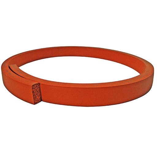 [RX1-05-11194] Hopper Seal 1/2X1Xlnft Silicone Seal