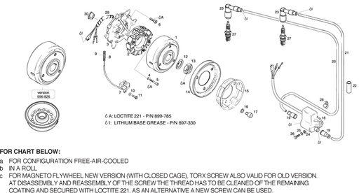 [RX1-07-00435] Bing Lock Washer A5 With Screw Only 5M 140-566-04