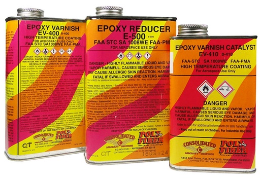 [RX1-09-00349] Quart Kit Ev-400 Epoxy Varnish