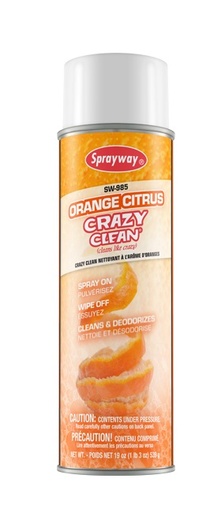 [RX1-09-04702] Sprayway 19Oz Orange Citrus Crazy Clean