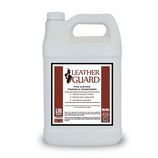 [RX1-09-05486] Nuvite Leather Guard 5Gal