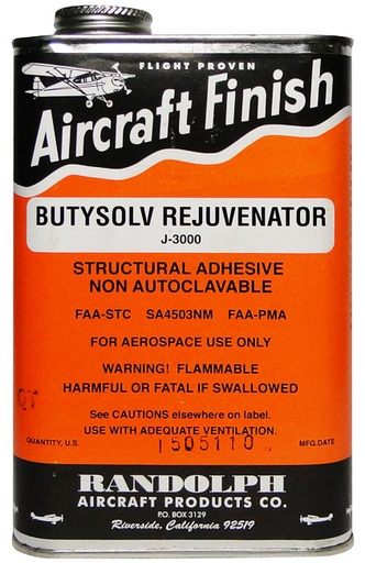 [RX1-09-14505] Randolph J-3000 Butysolv Rejuvenator Quart