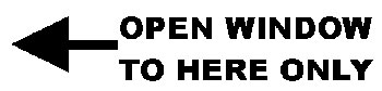 [RX1-09-43909] Window Placard (Left)