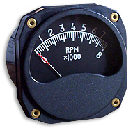 [RX1-10-00817] Swift 3-1/8 Tachometer 0-8000 RPM Standard Pointer