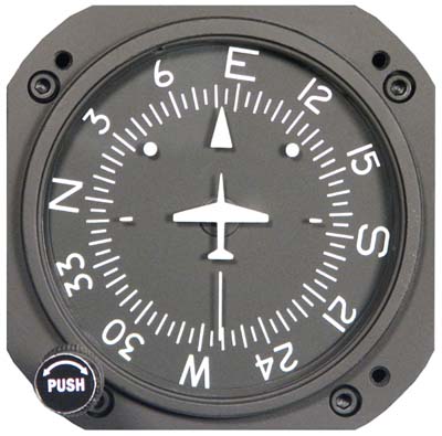 [RX1-10-01116] RC Allen 11A-15F Vacuum Directional Gyro Cardinal Marker TSO