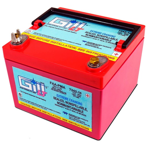 [RX1-11-15282] Gill Battery Sealed 7242-14