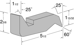 [RX1-12-01281] Bucking Bar 3 Lb AT750P-3