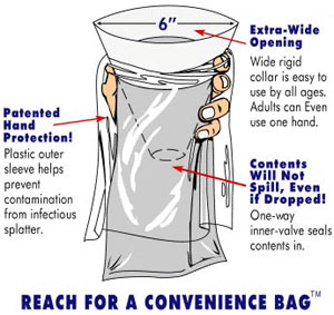 [RX1-13-02821] Nelson Convenience Vomit Bags