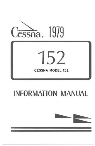 [RX1-14-00691] Cessna 152 1979 Pilots Information Manual