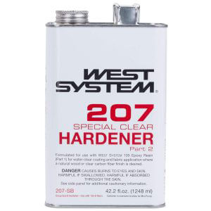 [RX1-207-SC] West System Clear Hardener 207 1.45Gl