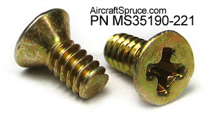 [RX1-MS35190-221] Machine Screw MS35190-221