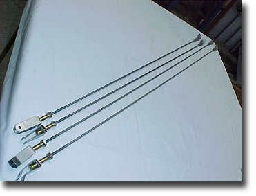 [RX1-05-01386] Tail Brace Wires Set Of 4
