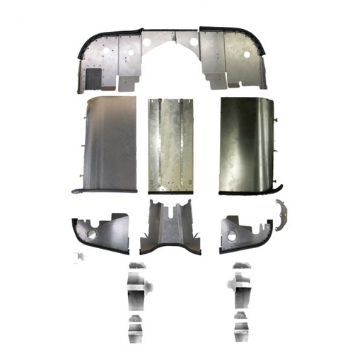 [RX1-05-21647] McFarlane C170A-4952BRPS Engine Baffle Kit