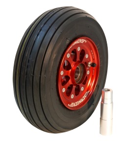 [RX1-06-01101] Beringer Nose Wheel Kit SgL01A - Tires Not Included