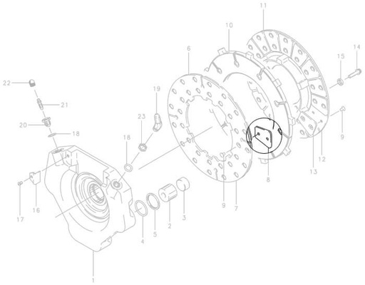 [RX1-06-02795] Cleveland Wear Pad 109-01500