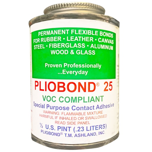 [RX1-09-03812] Pliobond 25 Lv 1/2 Pt Brush Top