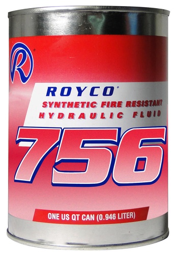 [RX1-08-15970] Royco Hydraulic Fluid 756 - MIL-PRF-5606 - 55 Gallon Drum