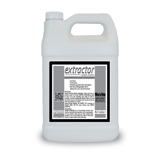 [RX1-09-05496] Nuvite Extractor Cleaner 1Gal