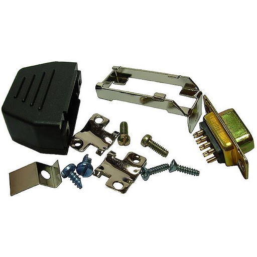 [RX1-10-07466] Davtron 9 Pin Female Connector Assembly Conn-MD9F20JvL0