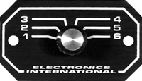 [RX1-11-01691] Electronics International Rs-6-2S EGT And CHT 2 To 6 Channel Upgrade Switch