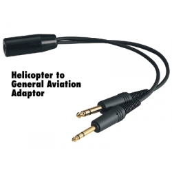 [RX1-11-02289] Avcomm Helicopter To Dual GA Adapter