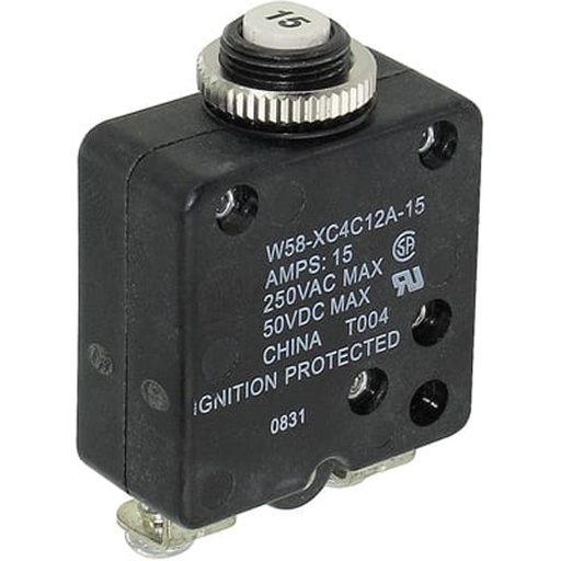 [RX1-11-04126] TE P&B Circuit Breaker W58-XC4C12A-15