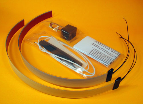 [RX1-11-10622] SPT White Dual Glow Strip 14V With Dimmer No Switch