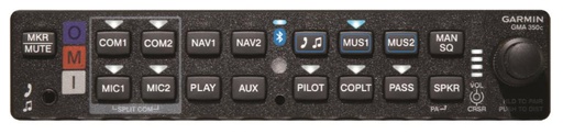 [RX1-11-13824] Garmin GMA 350C Standard Unit With Install Kit